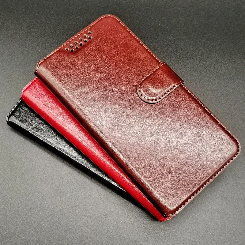 Чехол-бумажник для DEXP G355 5 45 &quot2018 DexpG355 высококачественный кожаный защитный