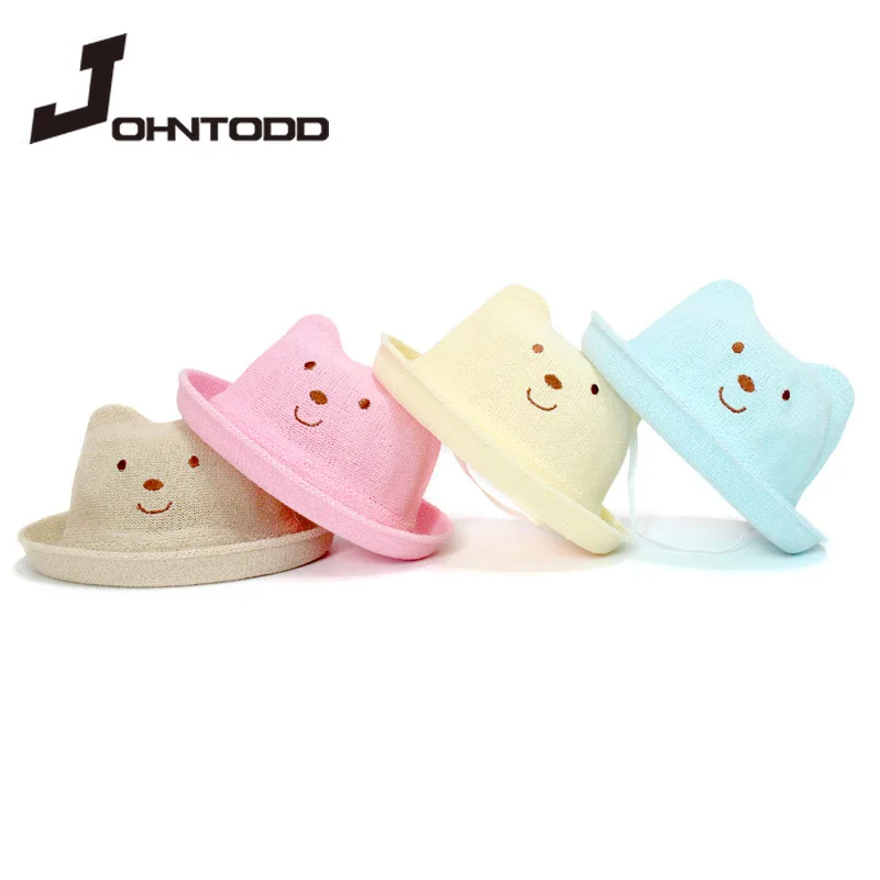 Летняя Детская шляпа детская дышащая соломенная для мальчиков и девочек с