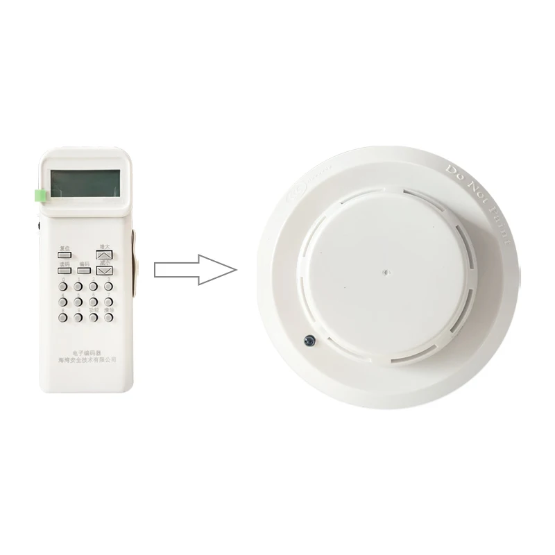 Независимый датчик дыма пожарный чувствительный детектор домашнее охранное