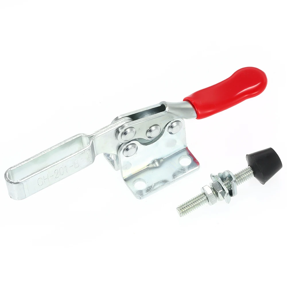 GH 201B зажим для крепления заготовки быстросъемные шарнирный 90 кг тумблерный