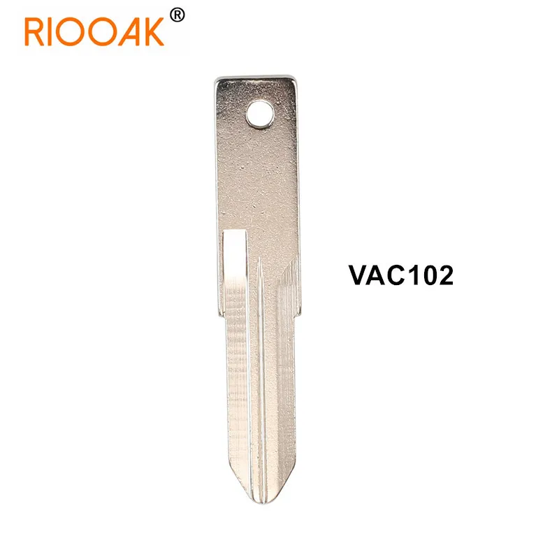 

10pcs VAC102 Car Remote Key Blade Key Blank for Renault Megan Modus Clio Modus Kangoo Logan Sandero Duster Car Alarm