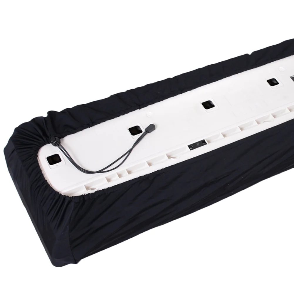

'The Best' Electric Digital Piano Keyboard Cover Dustproof Elastic Adjustable For 61 73 76 88 Key 889