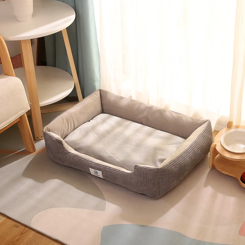 

Doghouse Detachable Washable All Season Anti Bite Small, Medium and Large Teddy Dogs Keep Warm All Year Round