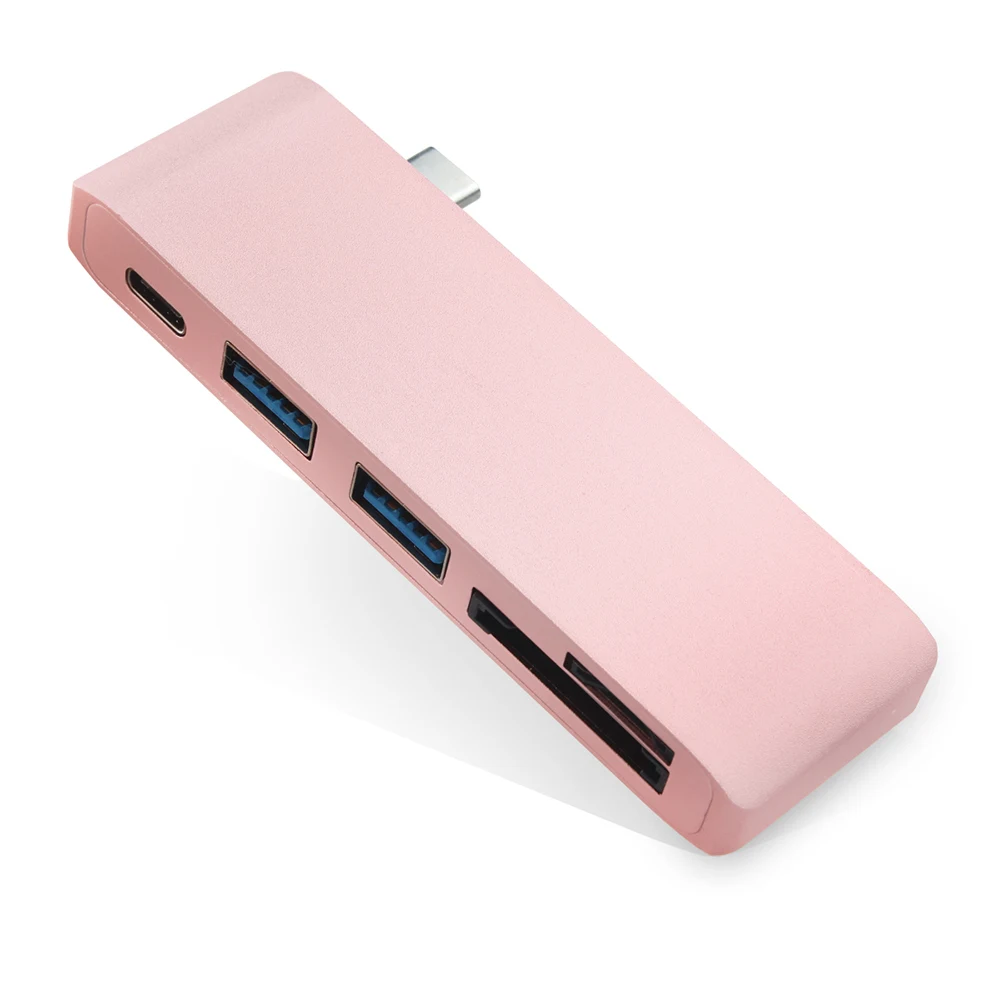 Концентратор USB Type-C 3 0 PD Thunderbolt слот для кардридера TF SD хаб с адаптером MacBook New Pro Air 12