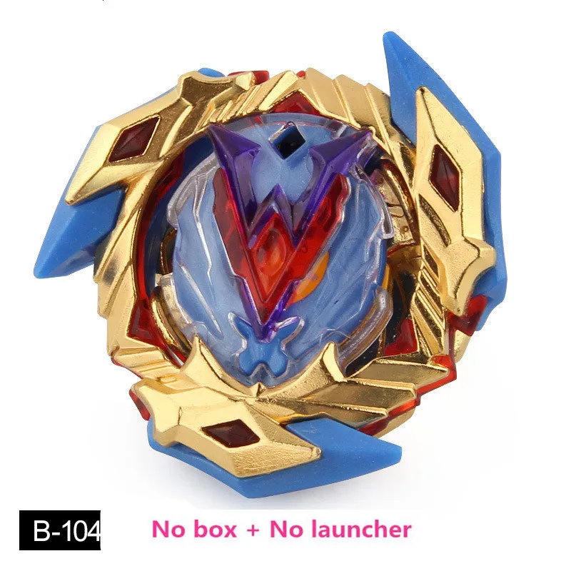 B-104G Новая золотая серия, все модели пусковых устройств Beyblade Burst, игрушки GT Burst, Арена, металл, Бог, фафнир, волчок, Bey Blade, лопасти, игрушки - Цвет: B-104G