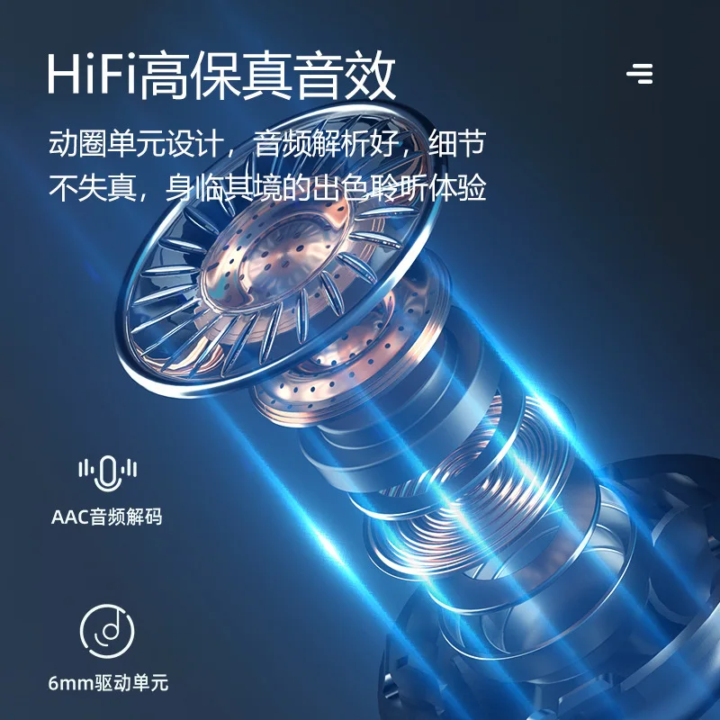 

M9 portable wireless charger Bluetooth headset in ear stereo noise reduction sports headset