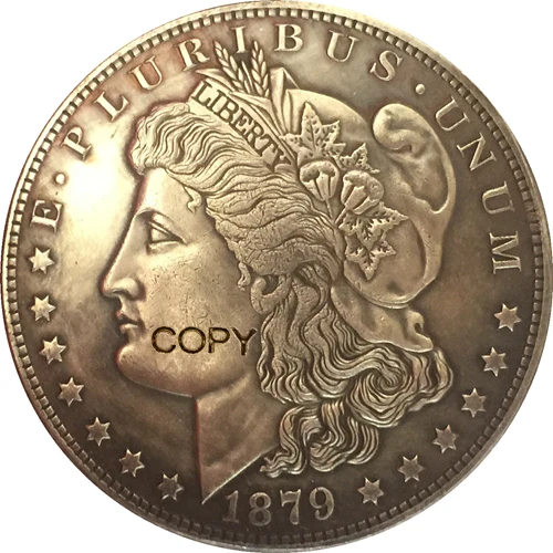 

1879 United States $1 Dollar coins COPY Type 3
