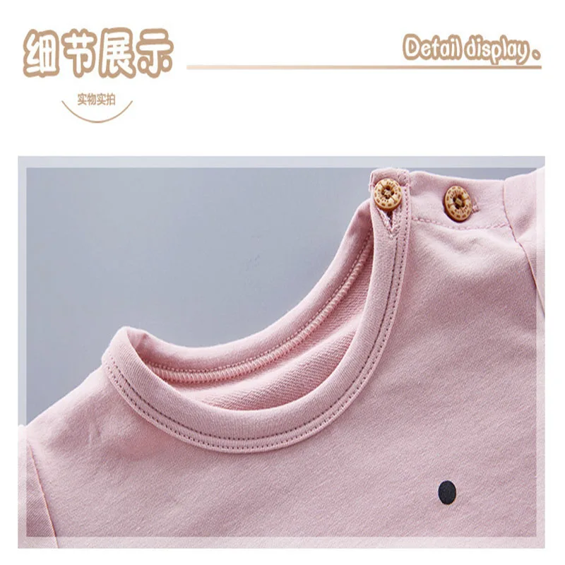 Заячьими ушками Стильная одежда для младенцев Одежда маленьких мальчиков детей