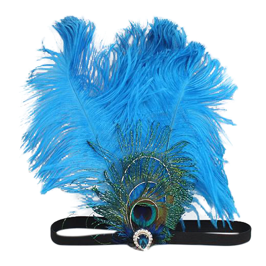 Головной убор с перьями бразильский головной страуса на карнавал Хэллоуин| |