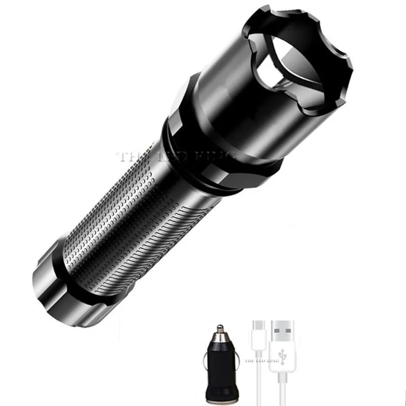 Портативный USB Перезаряжаемые светодиодный вспышка светильник XPE встроенный