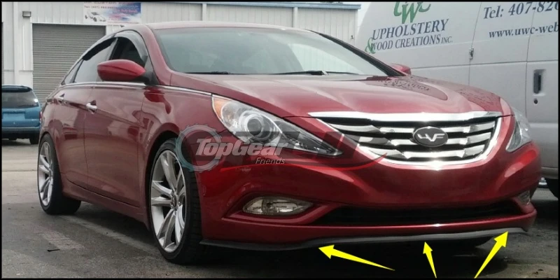 Дефлектор переднего спойлера ДЛЯ Hyundai great/ Azera для тюнинга автомобиля комплекта