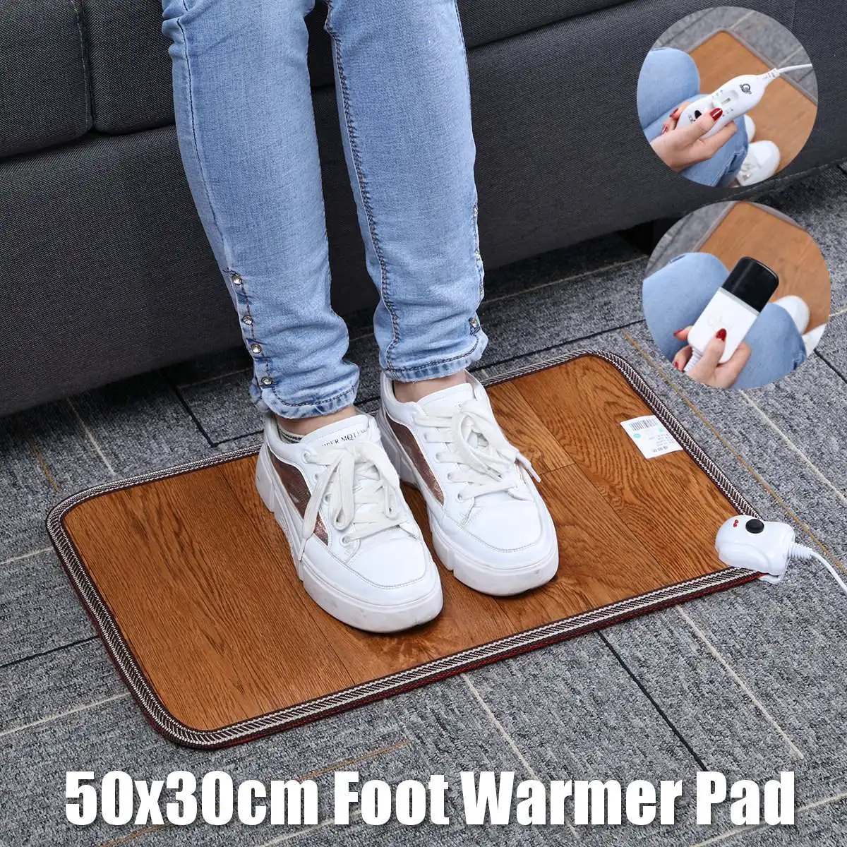 

Electric heating pad Hot foot foot warmer Floor heating mat Floor mat mat Home office foot warmer Home heating tool,Foot warmer