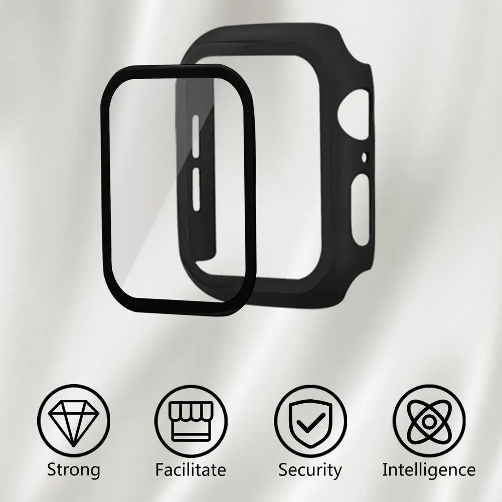 Защитный чехол для наручных часов iWatch серии 6 5 4 SE 40 мм аксессуары смарт-браслета PC