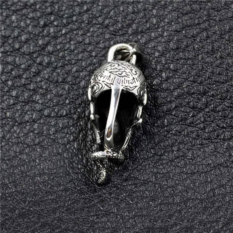 

Hiphop Punk Rock Cobra Skull Pendant 100% Real 925 sterling silver for women men Necklace Pendant Gift fine jewelry gift new