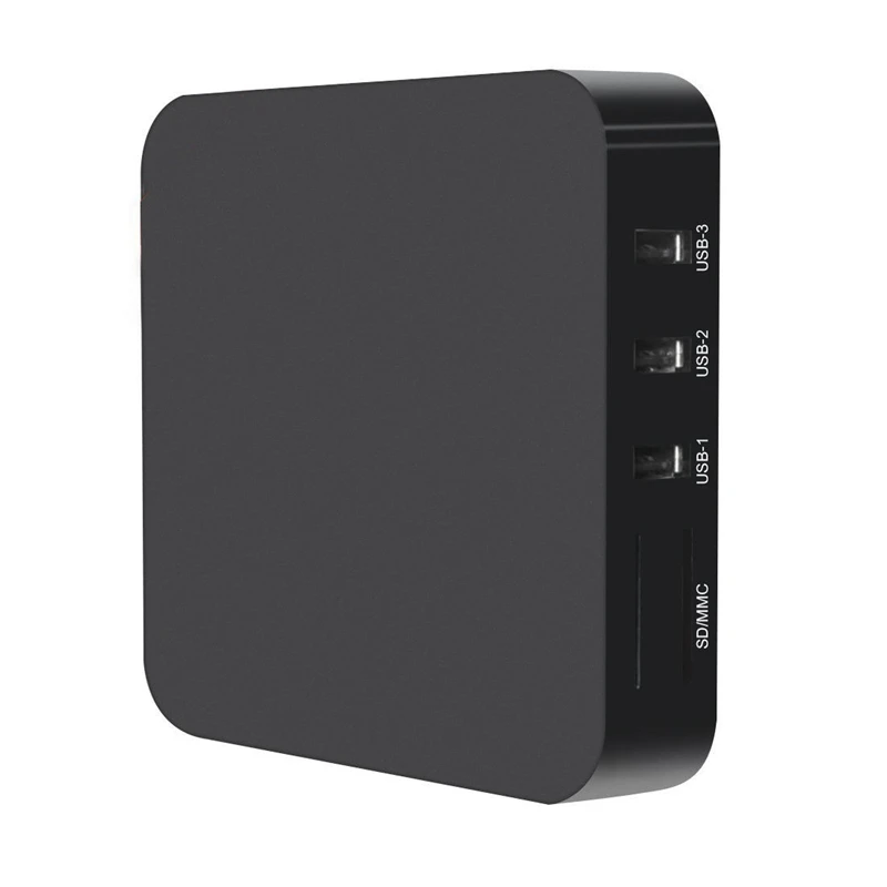 Мини ТВ коробка Android 7 1 ГБ/8 ГБ S905W 2 4 ГГц Wi-Fi HD медиаплеер (штепсельная вилка