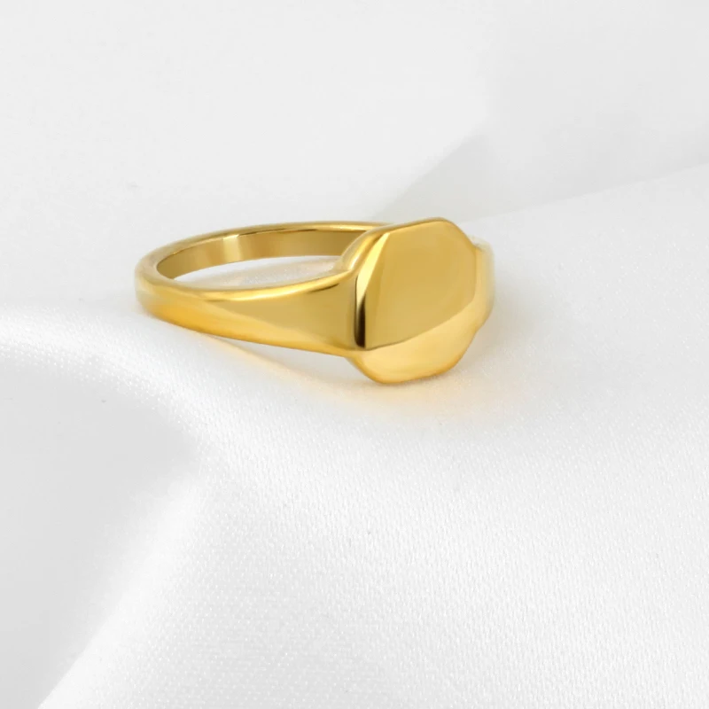 Кольца для женщин и девушек из нержавеющей стали в стиле хип-хоп |