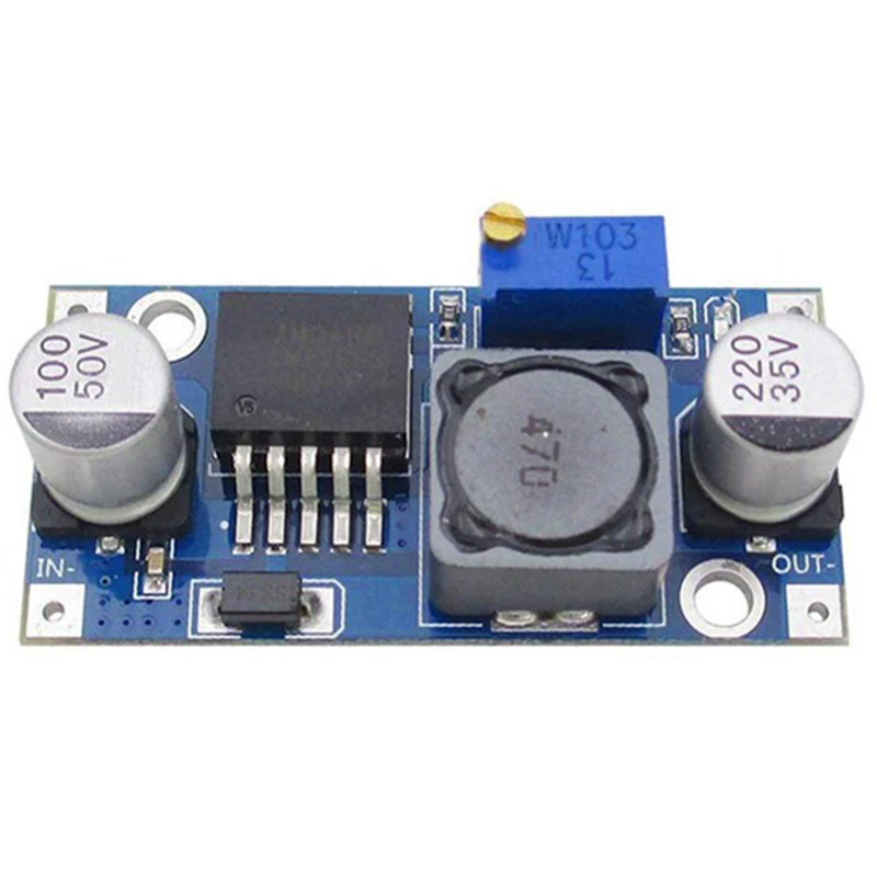 AAAE Top-DC-DC Step Down Buck Converter Module LM2596 3.2V-40V to 1.25V-35V Adjustable Power Voltage Regulator Step-Down Transfo |