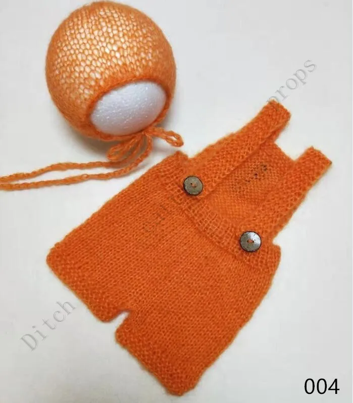 Accesorios de fotograf&iacute;a para reci&eacute;n nacido, pantalones de mohair + diadema, ropa de fotograf&iacute;a-2