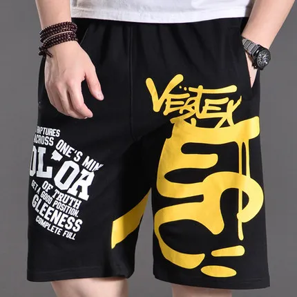 Длинные шорты для мужчин в стиле хип хоп повседневные размера плюс Gasp мужские