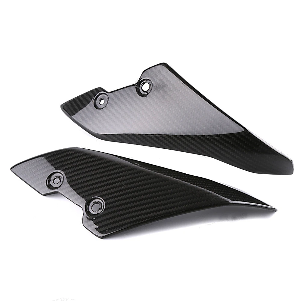 

Для Yamaha MT10 MT 10 MT-10 2016 2017 2018 мотоцикла углеродного волокна ветрового ветрозащитный экран лобового стекла со стороны панели для стен