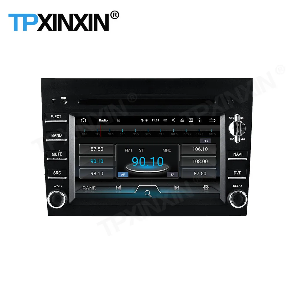 저렴한 자동차 라디오 스테레오 무선 수신기 화면 자동 안드로이드, 포르쉐 911 997 케이맨 2005 2006 2007 2008 GPS 플레이어 오디오 헤드 유닛