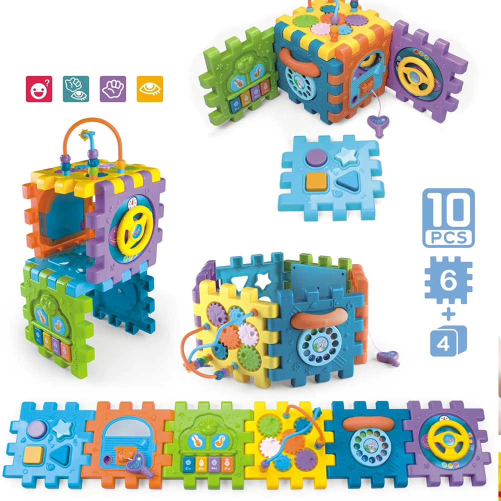 6 в 1 многофункциональная детская игрушка-куб для занятий спортом детский игровой