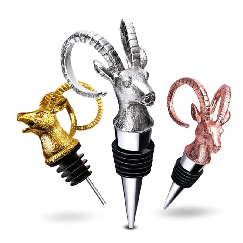 

3Pcs Vacuum Wine Bottles Stopper & Pourer Reusable Wine Corks Wine Bottle Stopper Wine Preserver For Champagnes,Cava,Etc