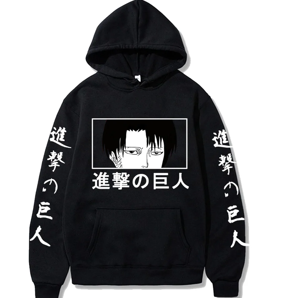 

Anime Hoodie Casual Pullover Cute Manga Hoodies Attack on Titan Men Women