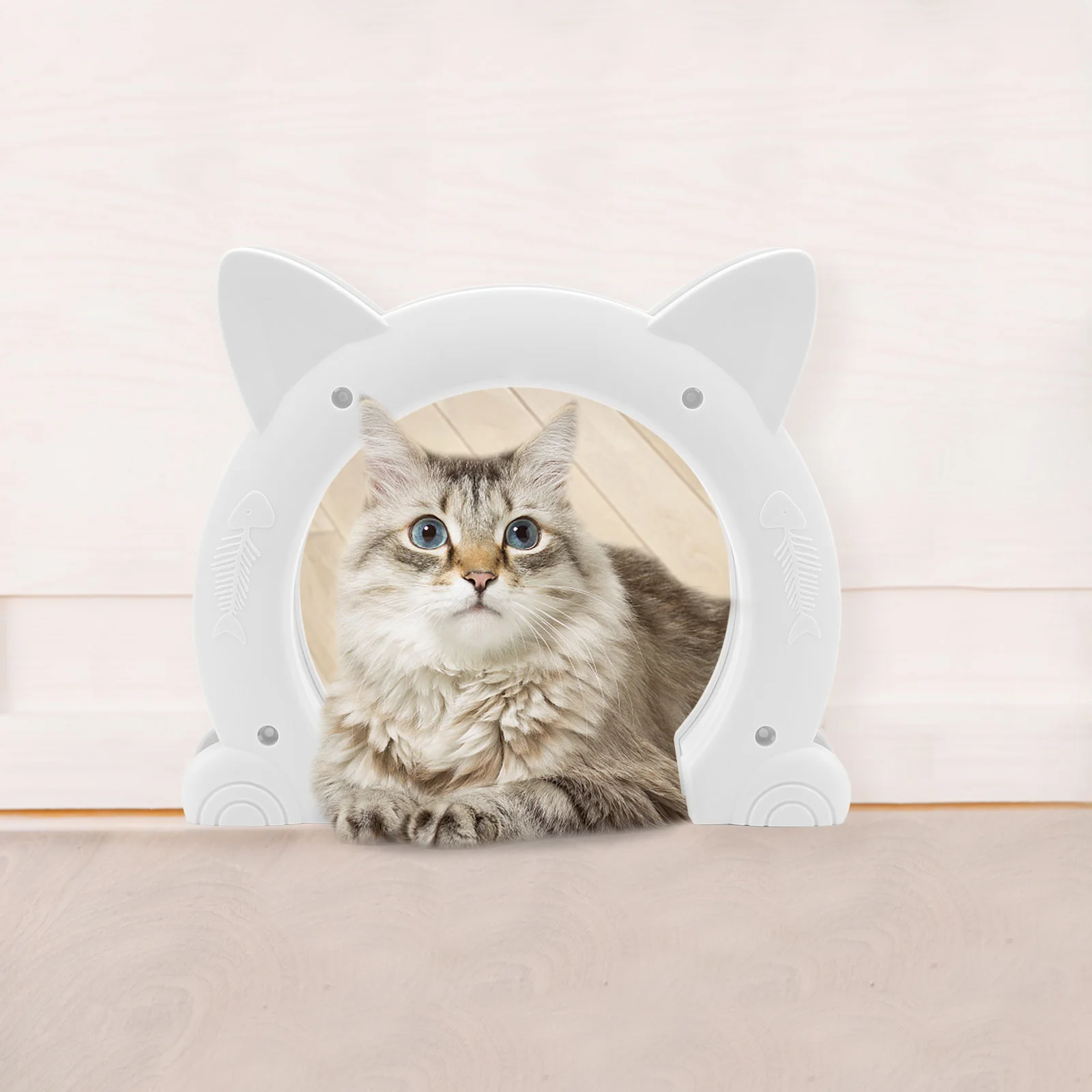 

Cat Door for Interior Doors Freely In & Out Pet Door for Cat Kitties Kittens Durable Easy to Install Pet Products