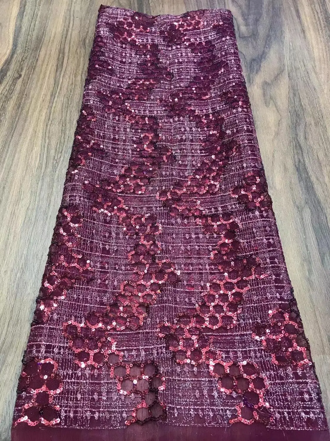 

5 yards Latest African Organza Lace French Net fabric with Glitters Sequins inspired Wear for Occasions Celebrants
