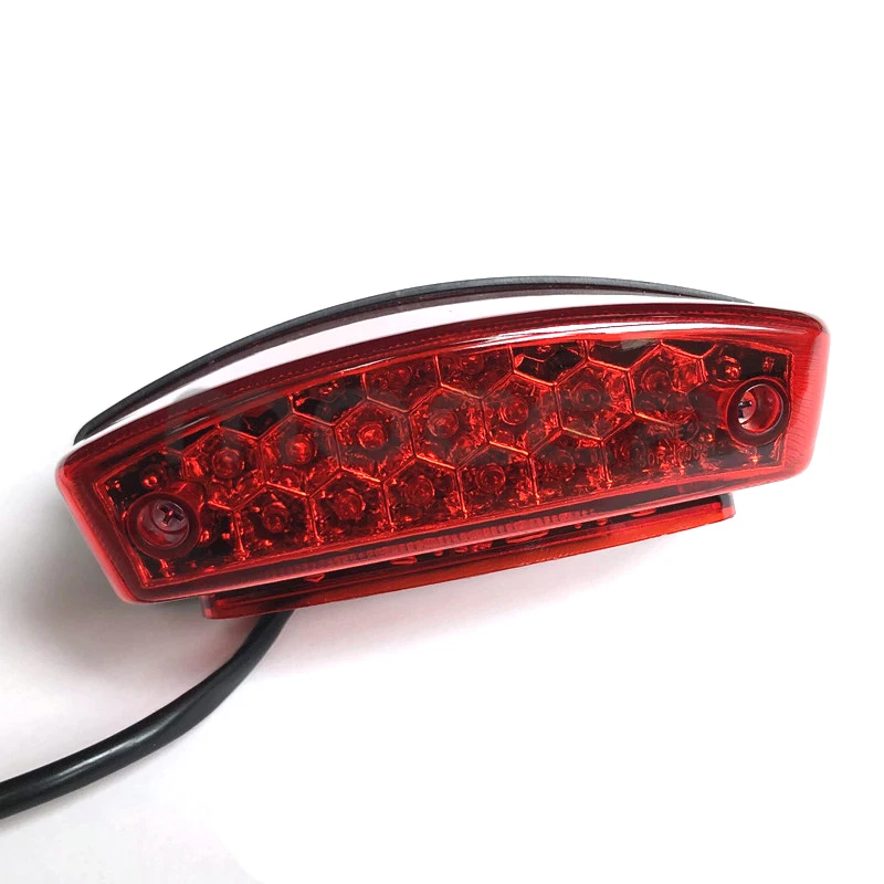 

1pcs Motorcycle Tail Light Universal Motorbike Accessories LED Rear Brake Light Lamp For Honda Suzuki ATV Dirt Bike