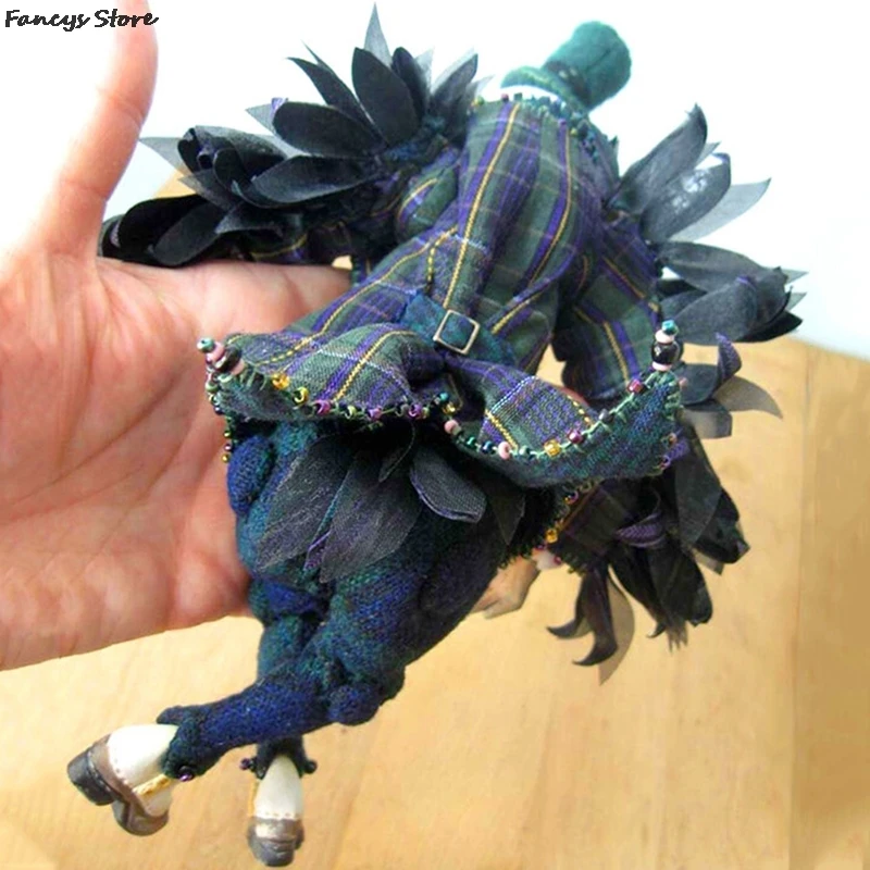 

Suit Crow Decoration Resin Fun Cafe Computer Desktop Office Animal Ornament Gentleman Resin Garden Funny Black Animal Gift Man