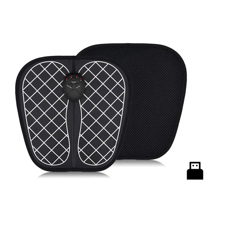 Электрический EMS Массажная щетка для ступней тела мышечный Стимулятор ABS