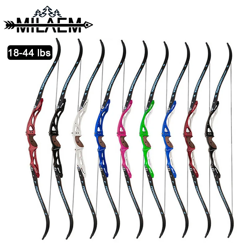 

68" ILF Archery Recurve Bow 18-44lbs 25" Bow Riser Limbs Takedown Competition Shooting Archer Practice Hunting Accessories