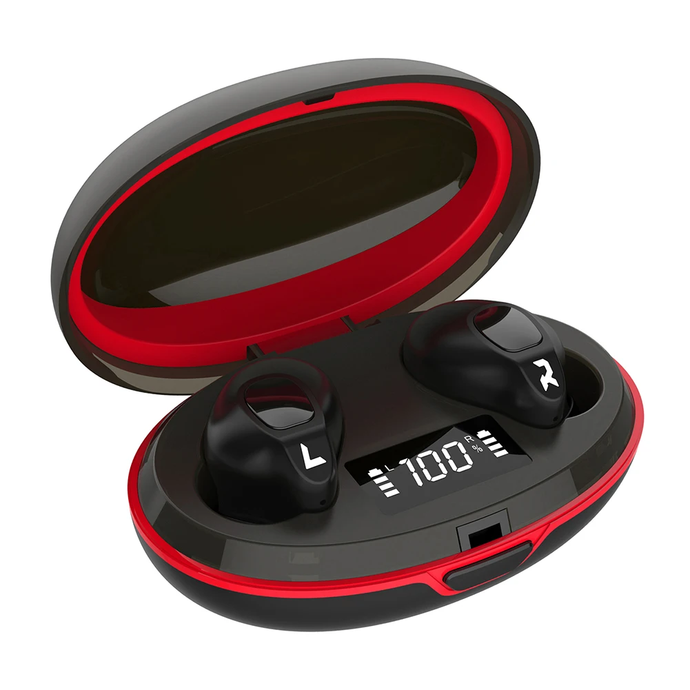 TWS 5 0 Bluetooth наушники стерео беспроводные с двойным микрофоном Handsfree зарядка