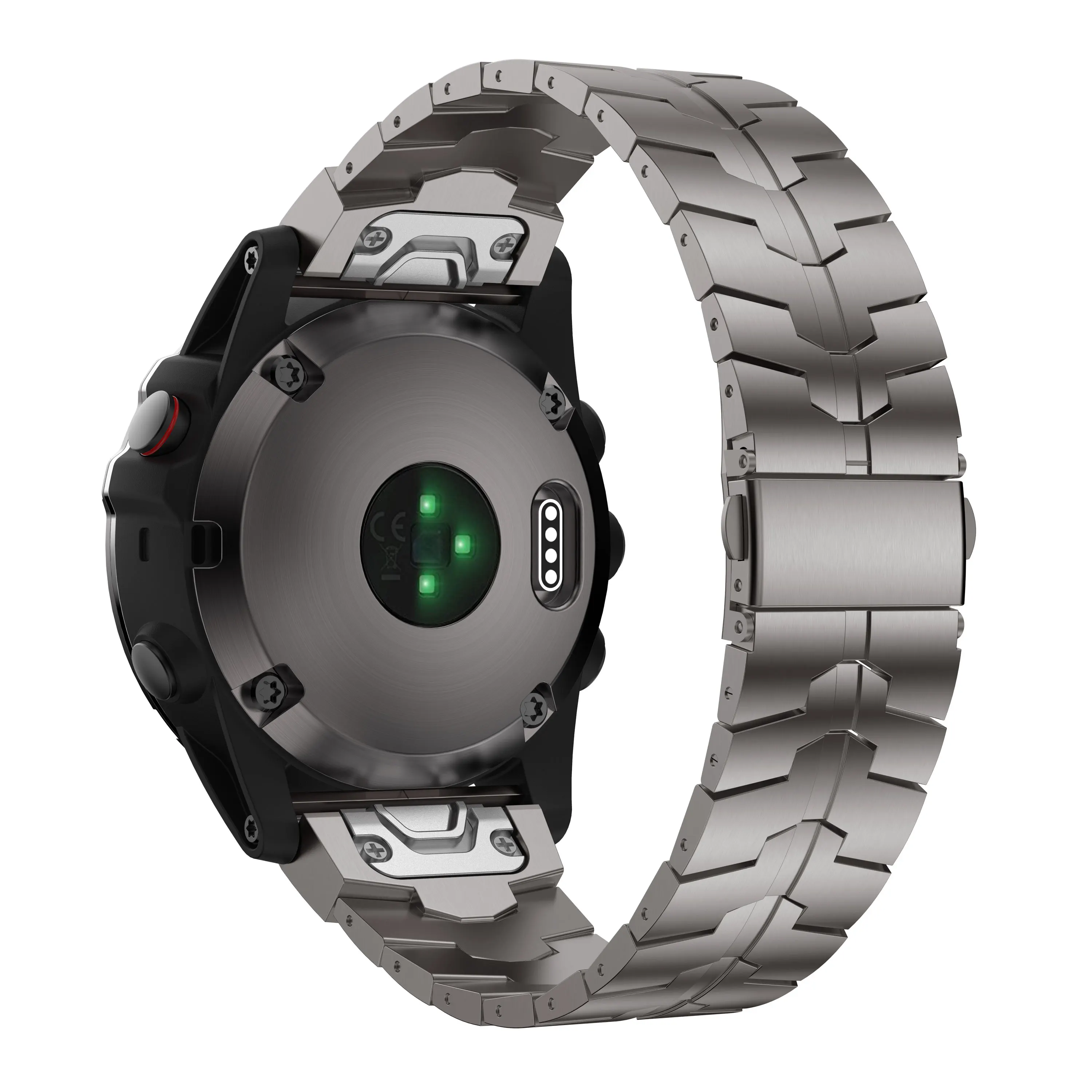 Ремешок для часов GORPIN Fenix 6s металлический браслет из титана 20 мм Garmin 5s Plus Pro DLC
