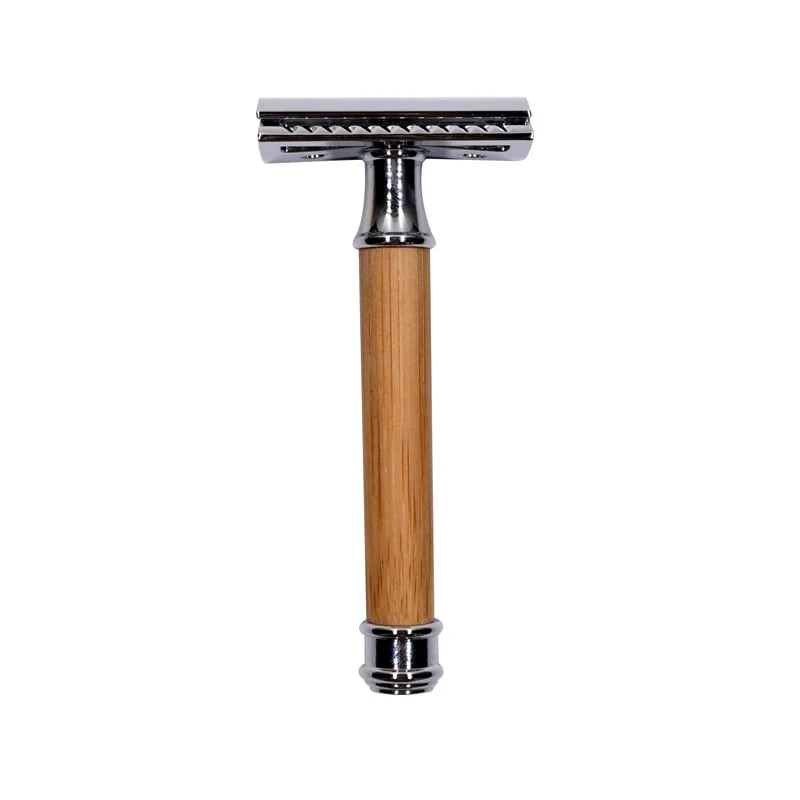 Ультра гладкая Расческа для бритья с двойными краями Безопасный металлический