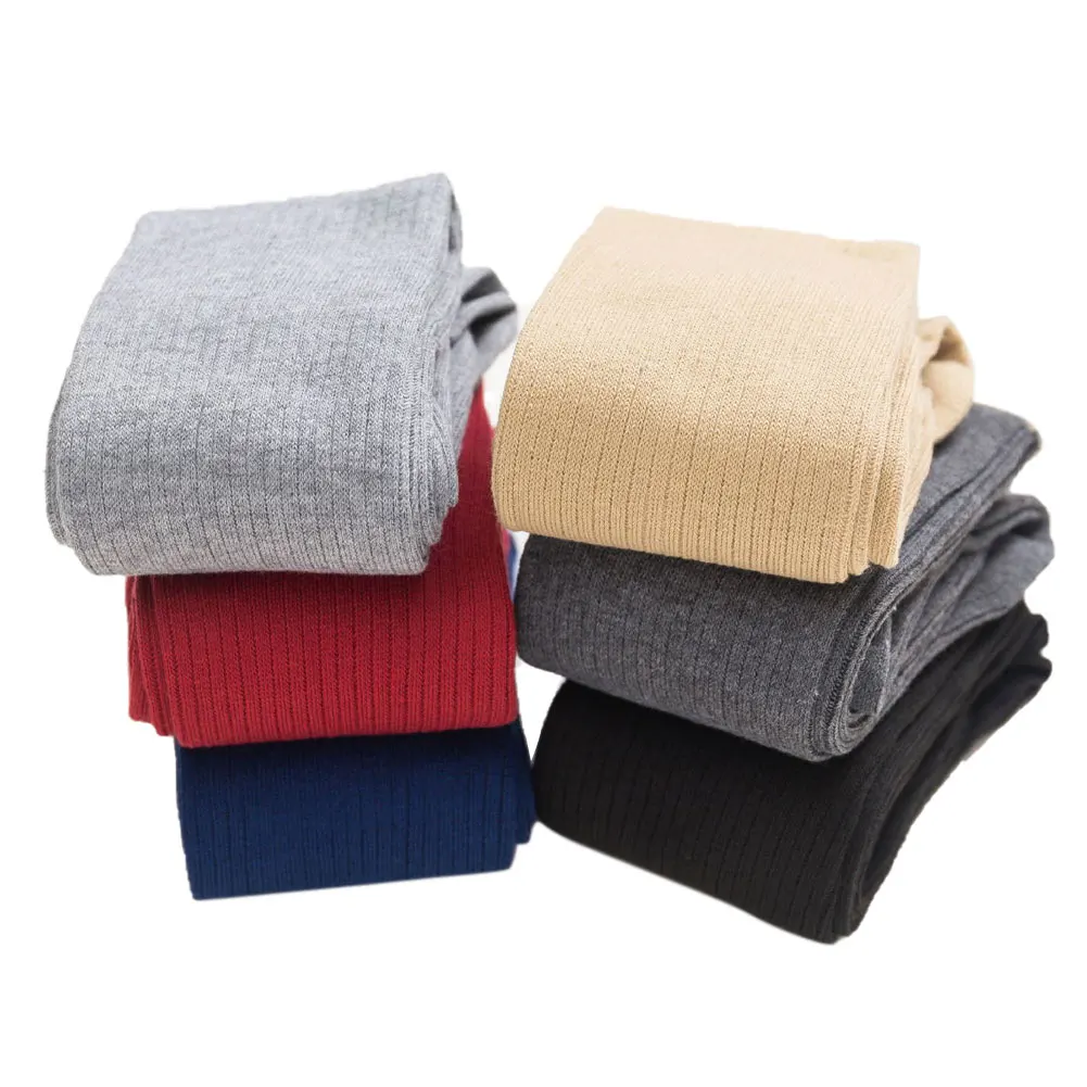 Hot Women winter Cable Knit Long Solid Stockings Over Knee Thigh High School Girl Stocking Chaussettes femme | Женская одежда