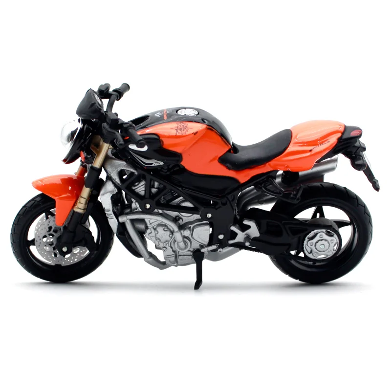 Bburago 1:18 MV Agusta Brutale S оранжевый мотоцикл велосипед литая модель игрушка Новый в