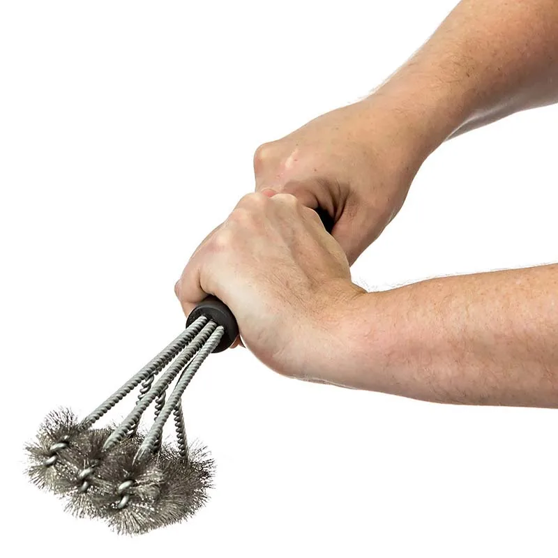 High quality Grilling Brush clean Stainless Steel Brushess Cleanin bbq Accessories Best cleaner barbecue | Дом и сад