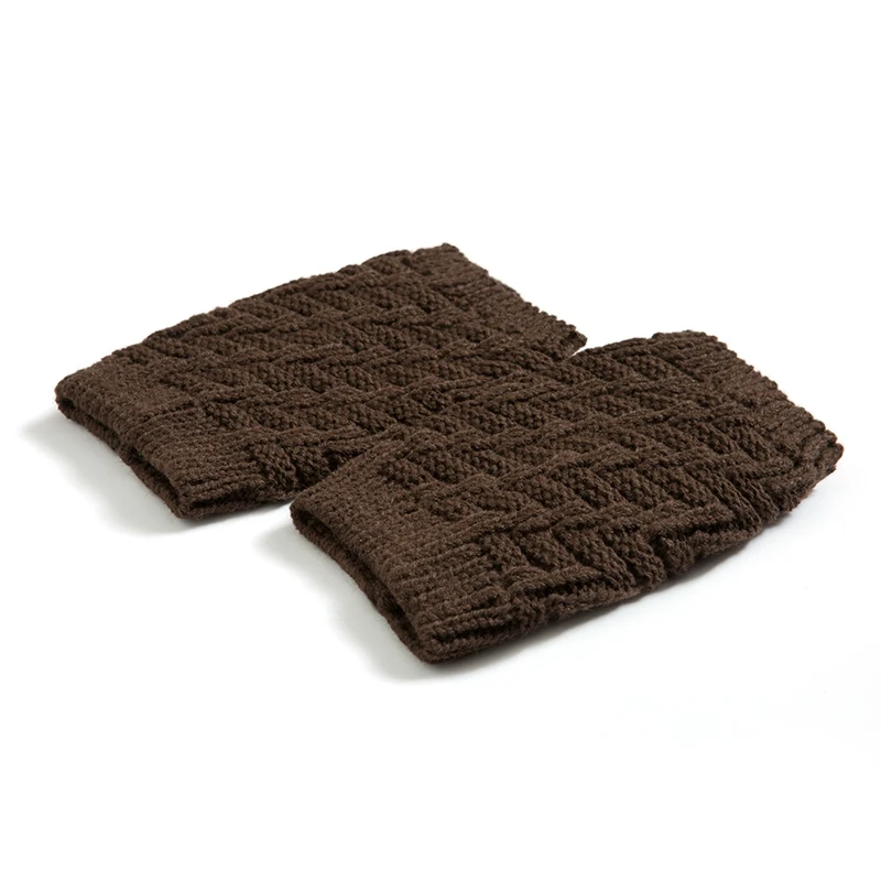 Зимние женские повседневные теплые носки с геометрическим рисунком короткие