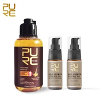 ginger shampoo and hair growth essence oil for men women anti hair loss treatment set regrowth thickening fast hair grow care