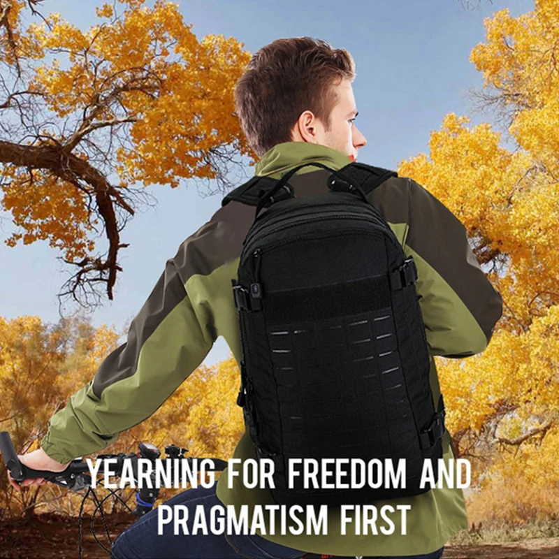 

25L Outdoor Tactical Backpack Mountaineering Camping Hiking Military Molle Bag Waterproof Climbing Backpack