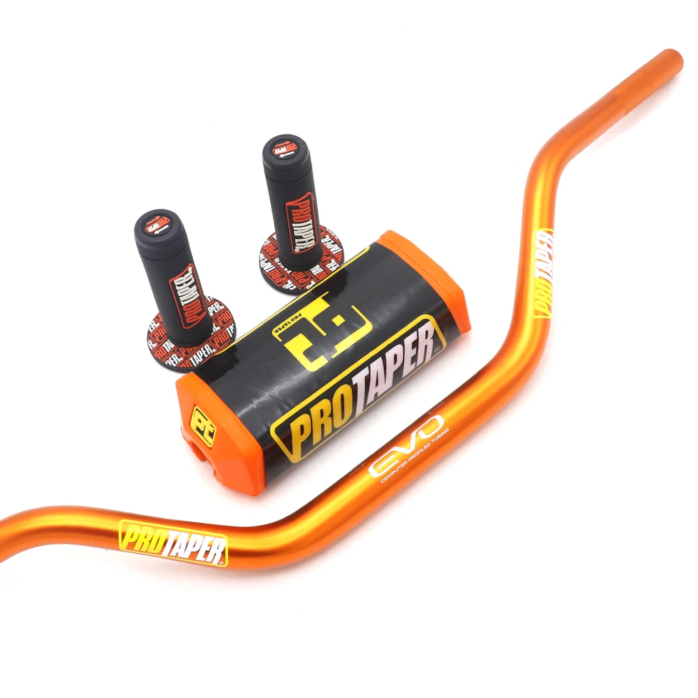 Профессиональные конические ручки Металлический Набор Mulisha толстые стержни 1 1/8