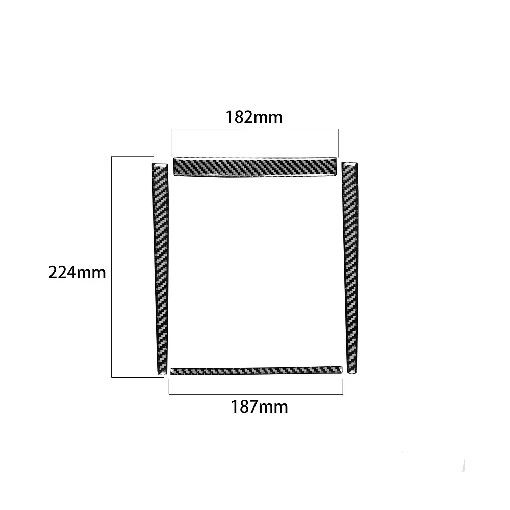 Наклейки на панель управления из углеродного волокна для Volkswagen VW Golf 4 MK4 1999-2004 |