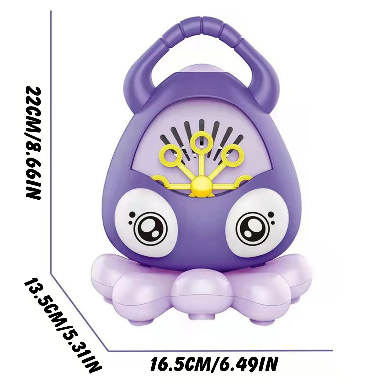 

Children's Toy Bubble Machine Automatic Bubble Blower Portable Bubble Maker for Kids 1000 Bubbles Per Minute Outdoor Toys