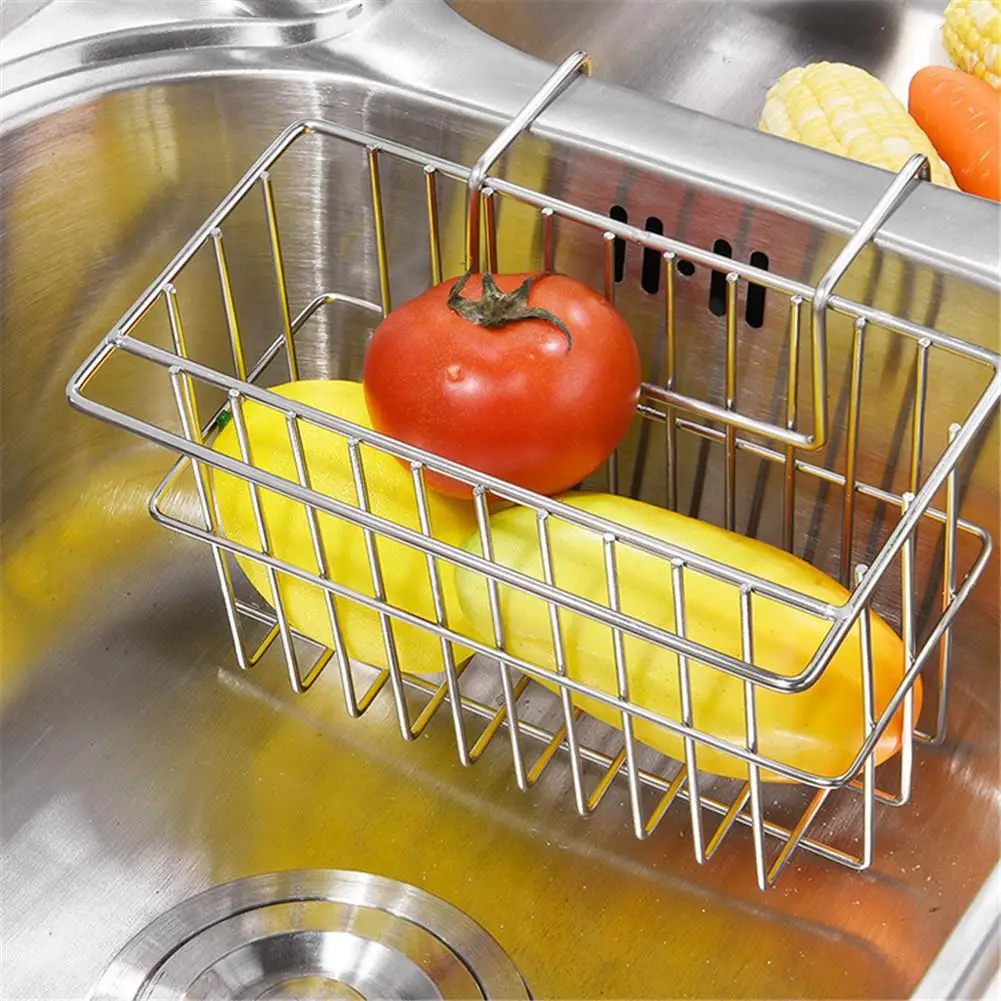 Новинка 2020 стойка для раковины компактная подвесная корзина из нержавеющей
