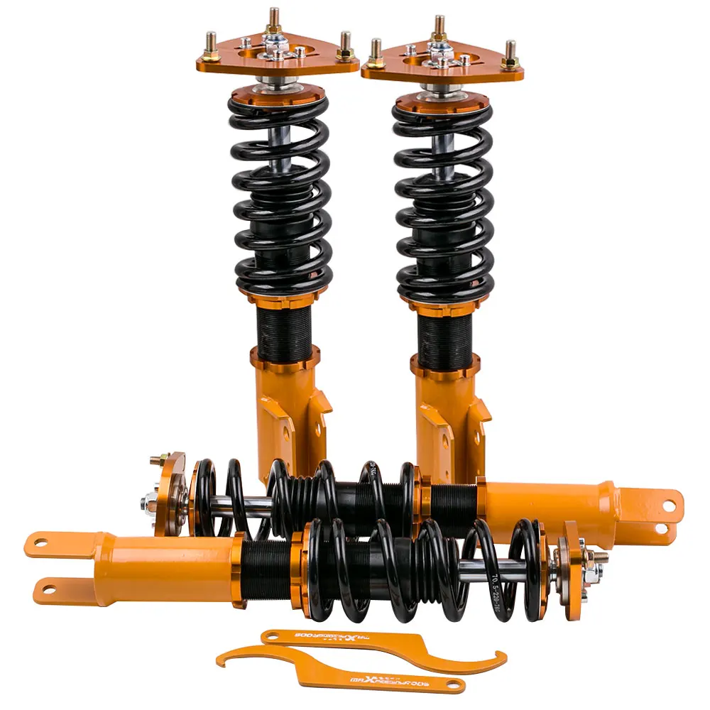 Амортизирующая стойка Coilover для Mitsubishi Lancer EVO VII IX CT9A 2001 2007 с прокладочной пластиной