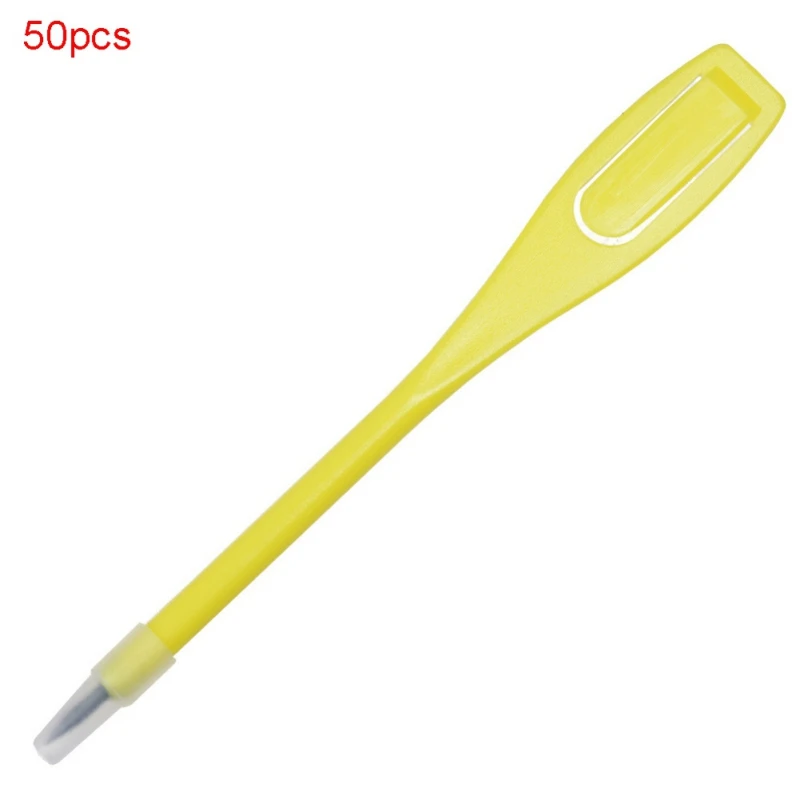 

50 Pcs Plastic Golf Pen Pencil Score Clip Portable Marker Pencils Scoring Record Golf Pen Recording Tool Golf Training Aids