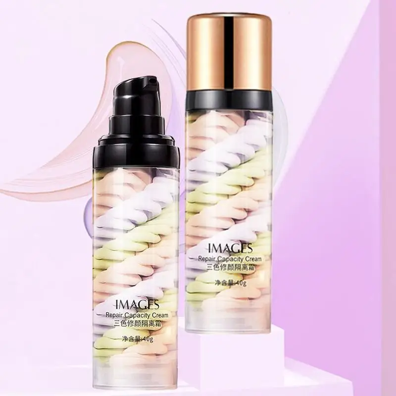 Смешанный изоляционный лосьон заполняет поры Увлажняющий Яркий Праймер